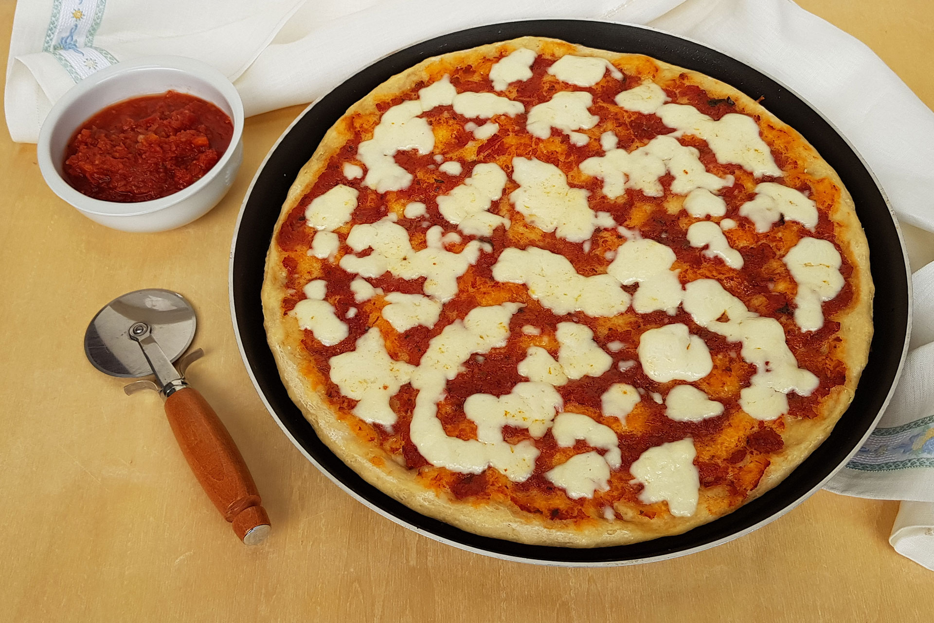 ricetta pizza margherita