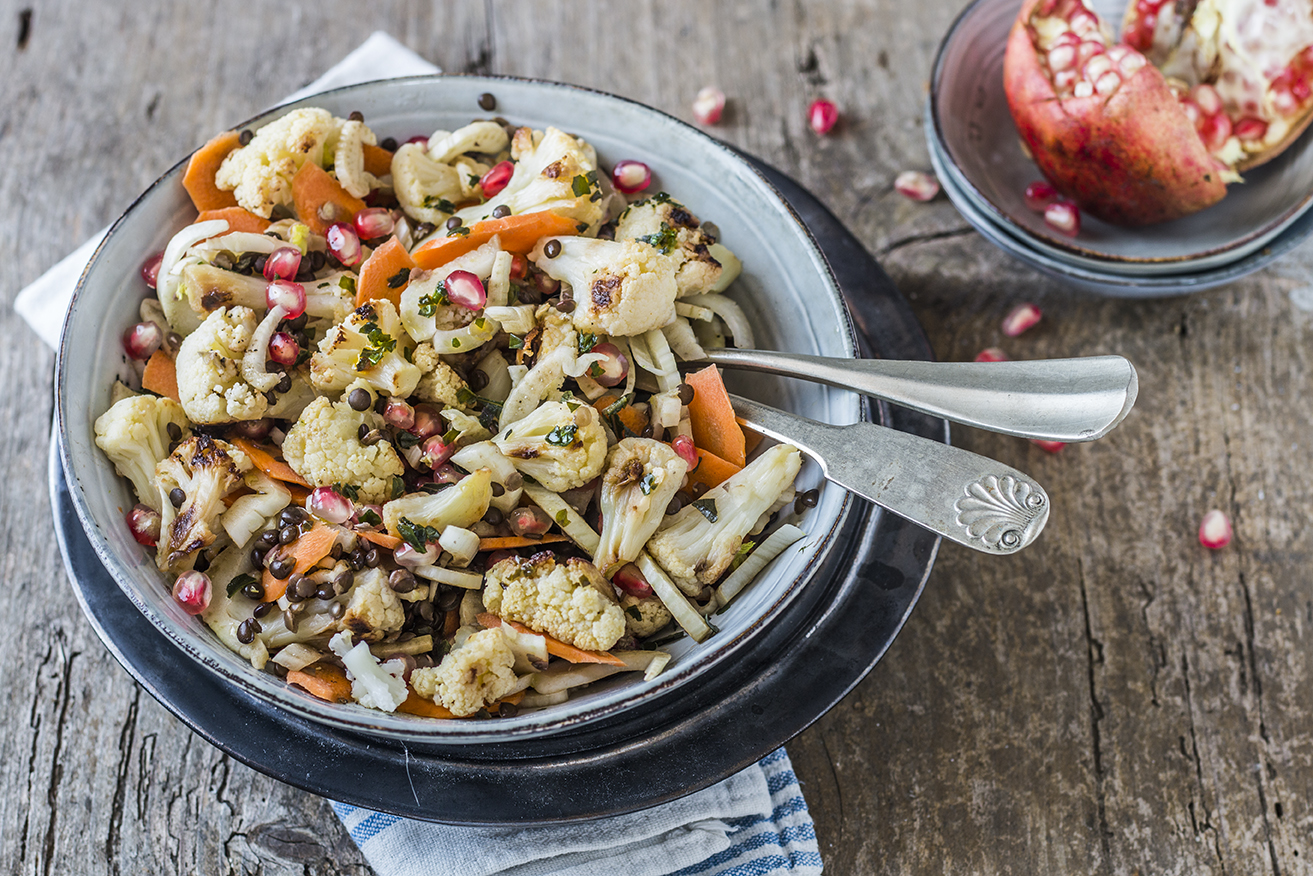 Insalata di cavolfiore arrosto