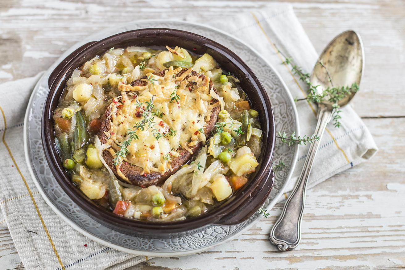 zuppa di cipolle e minestrone